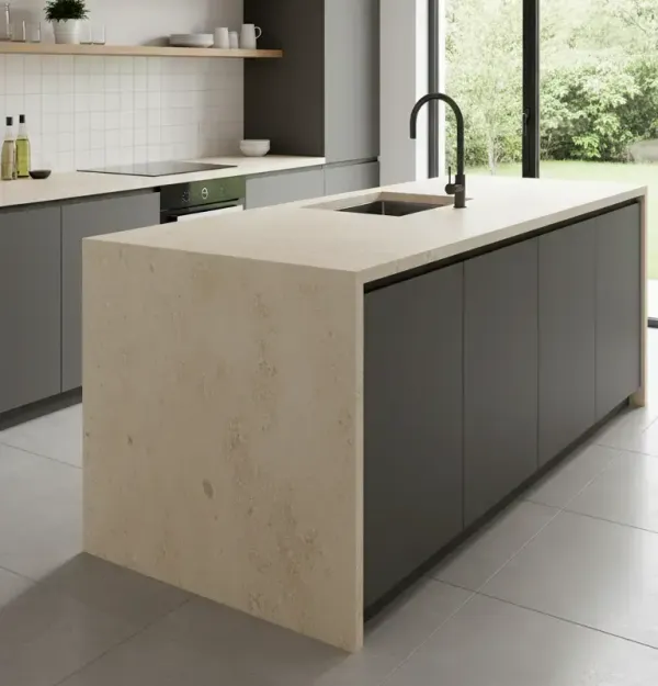 Kitchen with Rubio natural stone