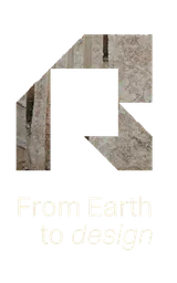 Isotipo R Textura de Rubio Natural Stone